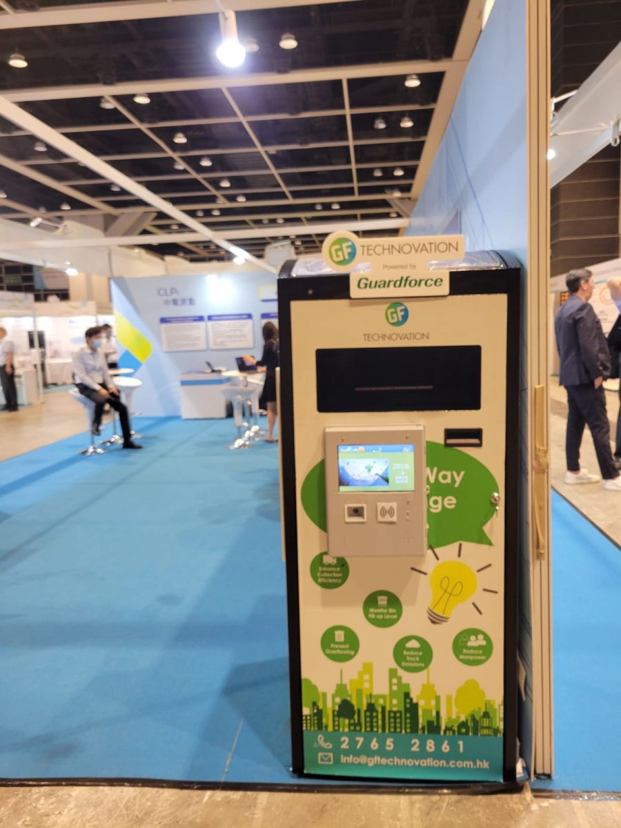 GF Technovation’s Smart Waste Bin at Build4Asia 2024